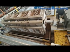 Aire caliente que seca el huevo de papel Tray Making Machine con la materia prima del papel usado