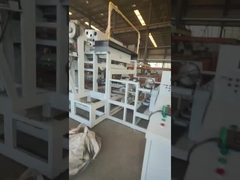 línea de producción de bandejas giratorias de huevos 2500-3000pcs/h capacidad 4+4 moldes formando