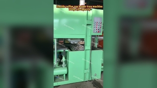 Máquina de bandeja de portavasos de café, producción por hora, 700 Uds.