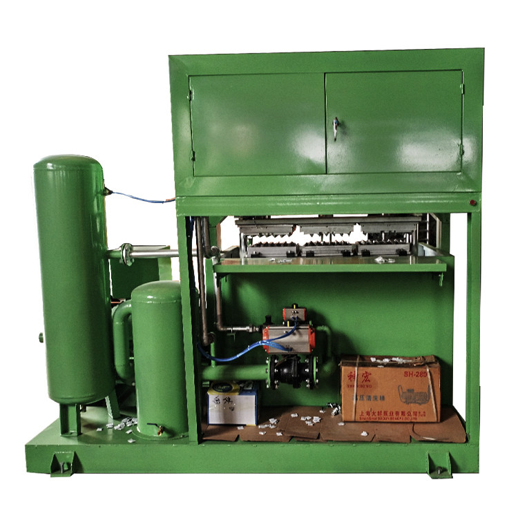 Máquina de embalaje automático de bandejas de huevos con control PLC