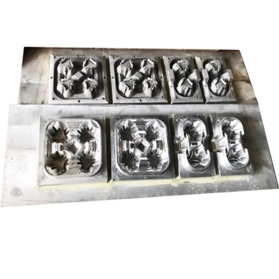 380V Voltado de huevo de bandeja de molde Material de aluminio moldeado moldeo OEM Proceso