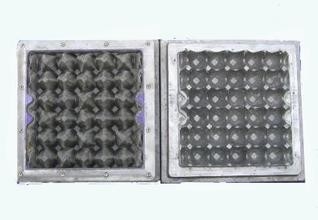 Máquina de fabricación de bandejas de huevos pequeñas con potencia total de 45 kW y secador de metal