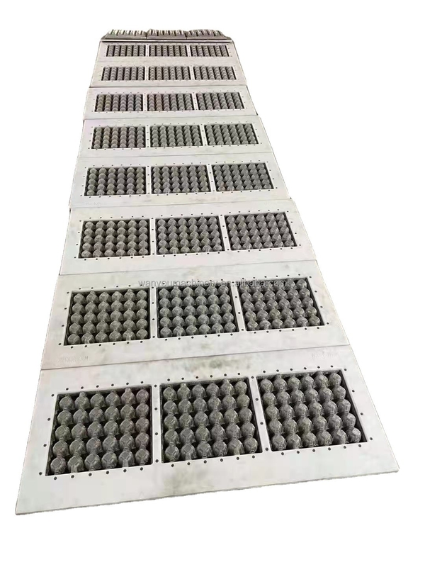 Papel de desecho reciclado Pulpa de huevo moldeado bandeja de fabricación máquina de cartón de huevo máquina de capacidad pequeña y grande