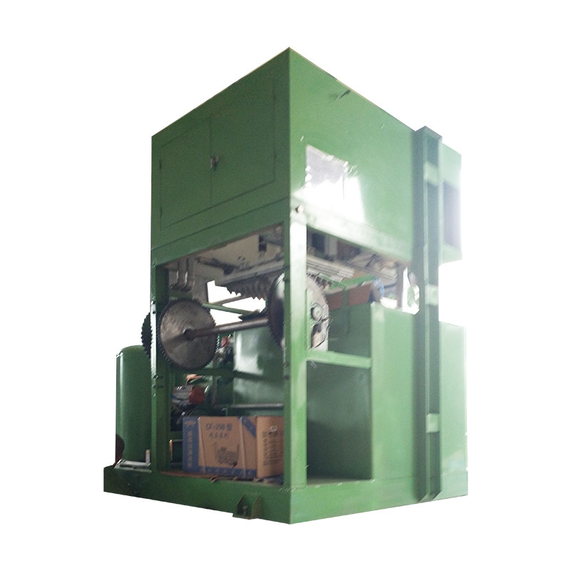 Línea de producción de bandejas de huevo sostenibles y de alto rendimiento con máquina automática de moldeo de celulosa y máquina de bandejas de huevo de material de celulosa de papel