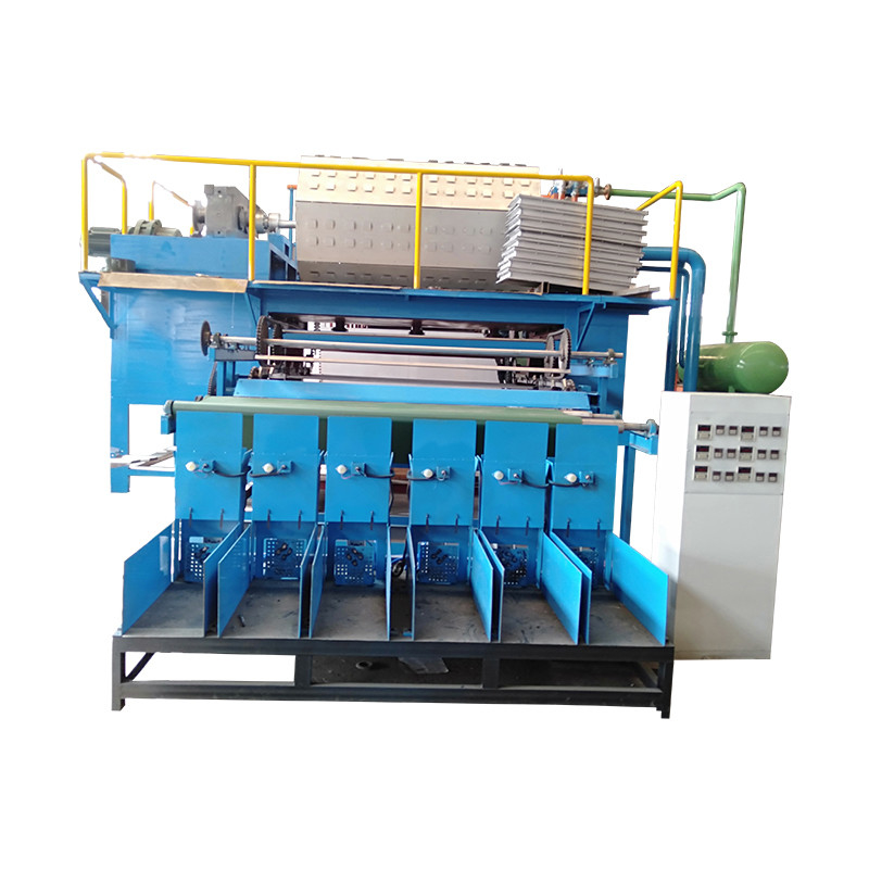 Máquina de fabricación de cartón de huevo amigable con el medio ambiente Máquina de moldeo de pasta de papel para soluciones de embalaje sostenibles