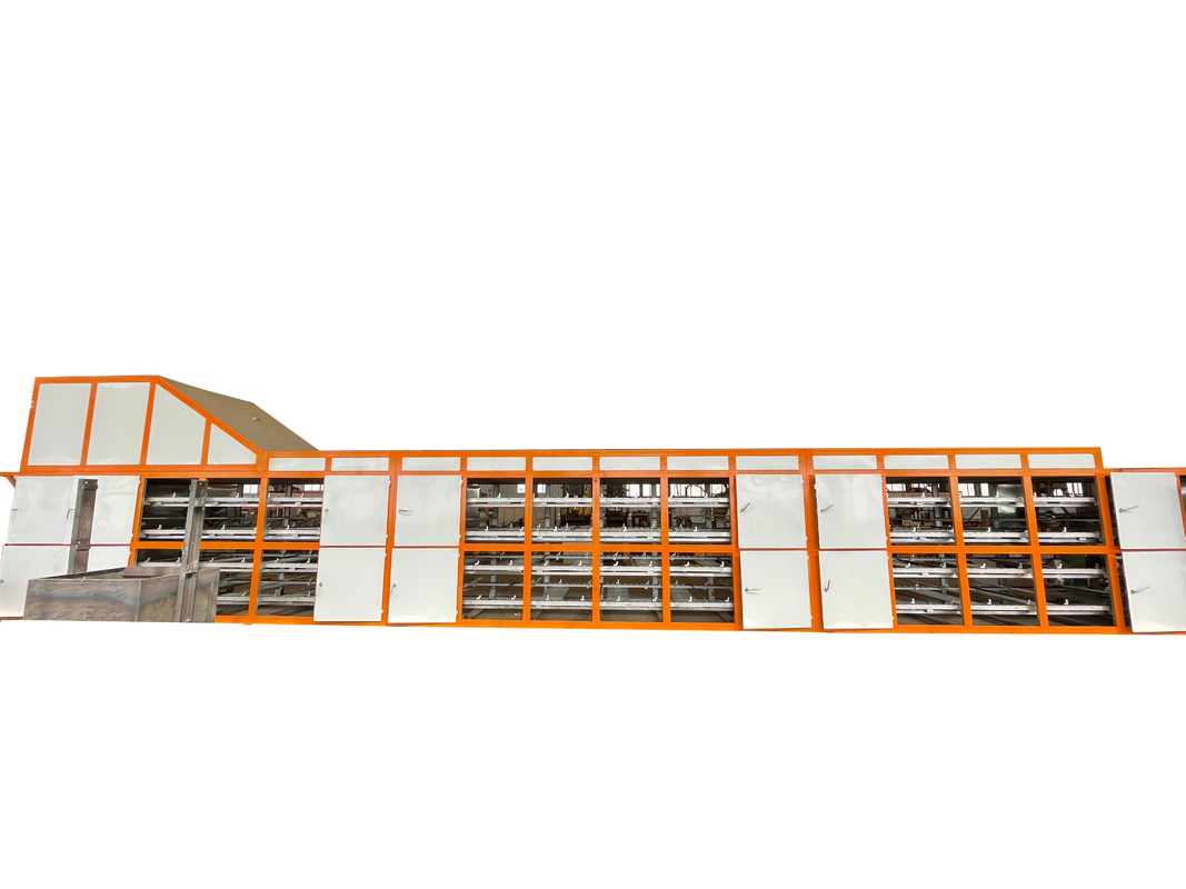 Línea de producción de cartón de huevo de gran capacidad totalmente automática 3*4