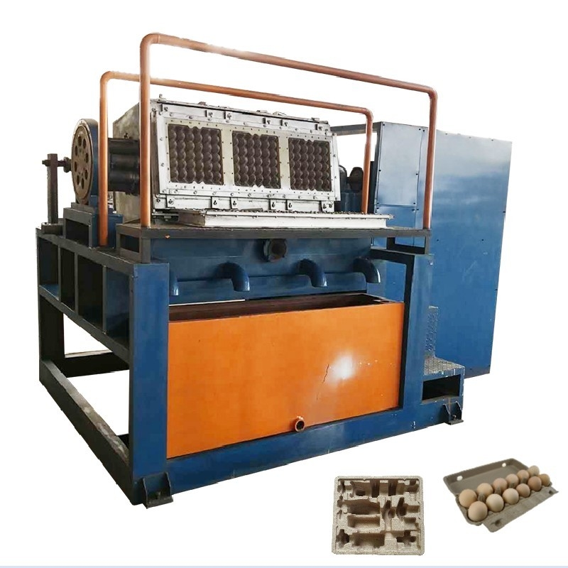 Eco Amigable Roteador Papel Sostenible bandeja de huevo máquina de fabricación de bandeja de huevo amigable con el medio ambiente línea de producción