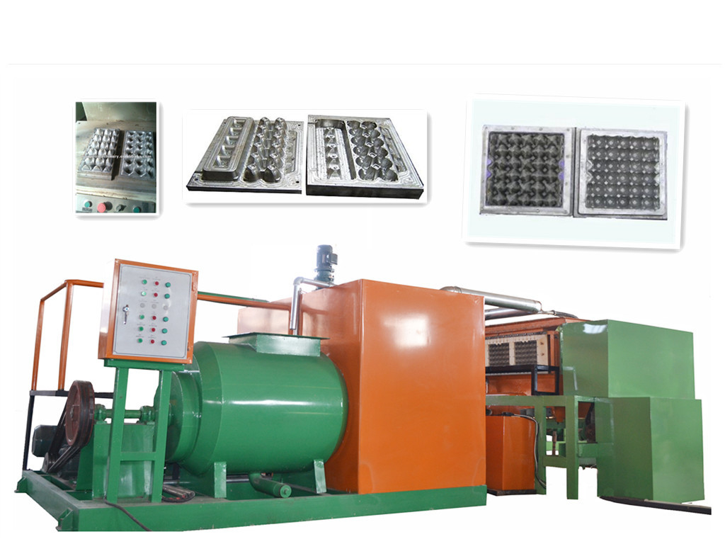 Máquina de fabricación de bandejas de huevo de papel innovadora y duradera para la producción de cartón de huevo de alta eficiencia Máquina de producción de línea de bandejas de huevo