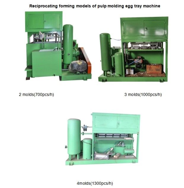 Enviroment Friendly Eggs Packaging Paper Egg Tray Machine / Pulp Molding Equipment /Egg Tray Production Line With PLC Control