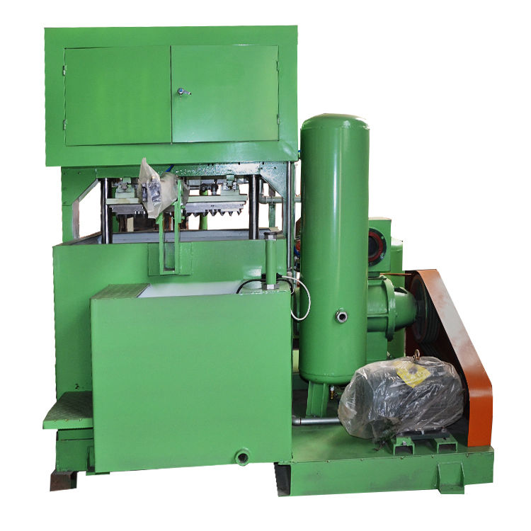 Máquina de bandejas de huevos de pequeña capacidad 700-1000 piezas por hora para fabricar bandejas de huevos Cartones de huevos Bandejas de zapatos Bandejas de guardería y otras bandejas
