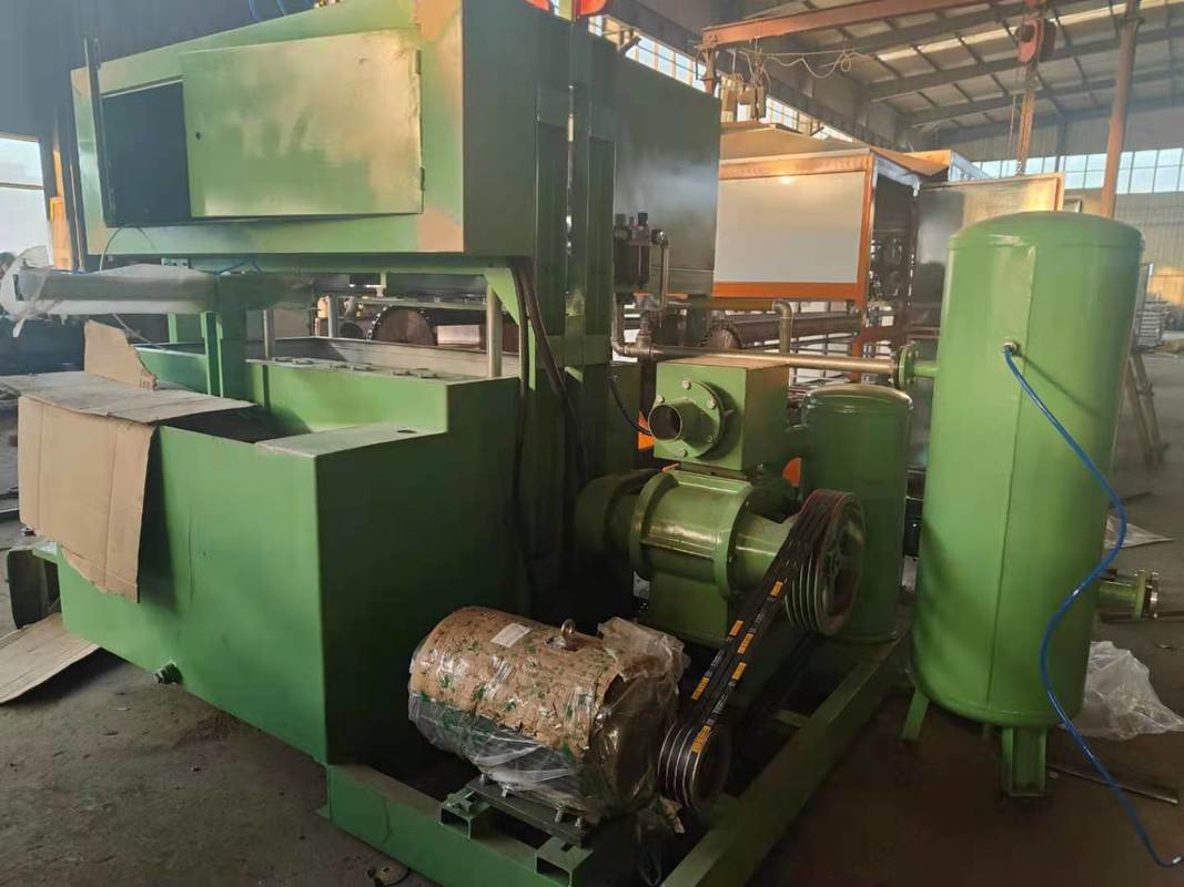 Máquina de embalaje industrial de huevos de Guangzhou Nanya / Equipo de moldeo de pulpa / Línea de producción de bandejas de huevos con control PLC