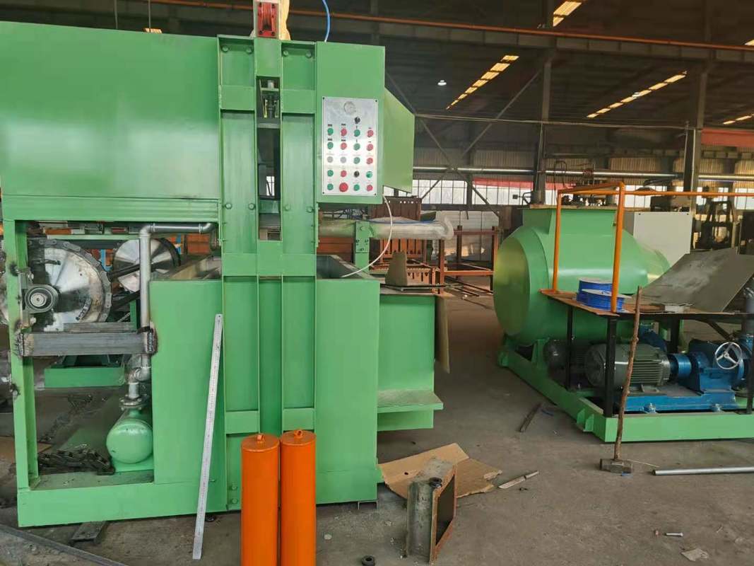 Máquina de embalaje industrial de huevos de Guangzhou Nanya / Equipo de moldeo de pulpa / Línea de producción de bandejas de huevos con control PLC