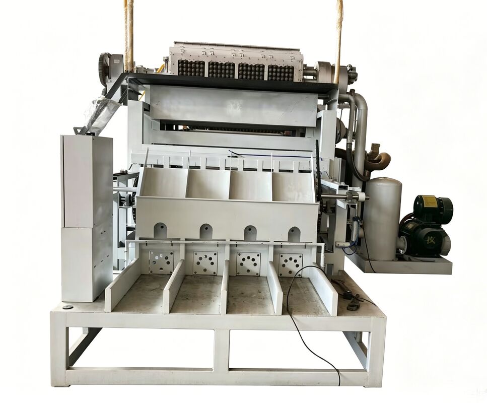 WANYOU WY-F2 Rotary Egg Tray Machine with 2500-3000 pcs/h Capacity Using Recycled Paper Pulp and PLC Automatic Control