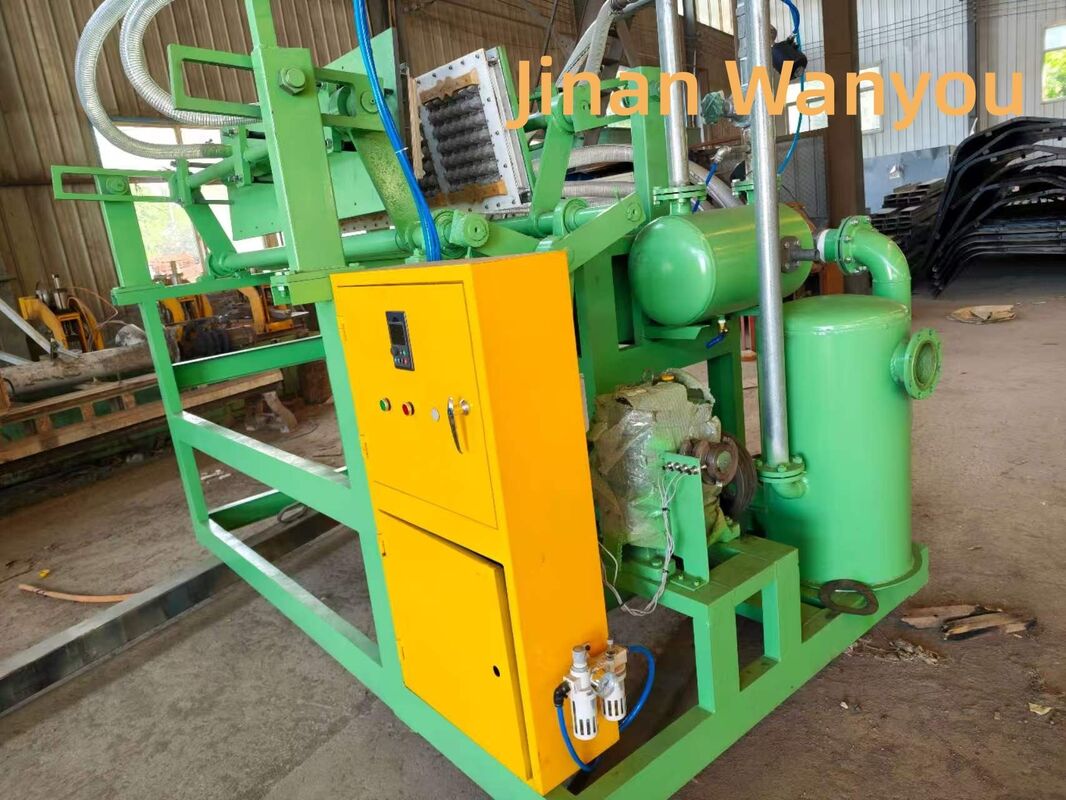 Semai Automatic Paper Egg Tray Machine Pulp Molding Machine 1*4 Molds 1500pcs/h Low-Cost Eco-Friendly  