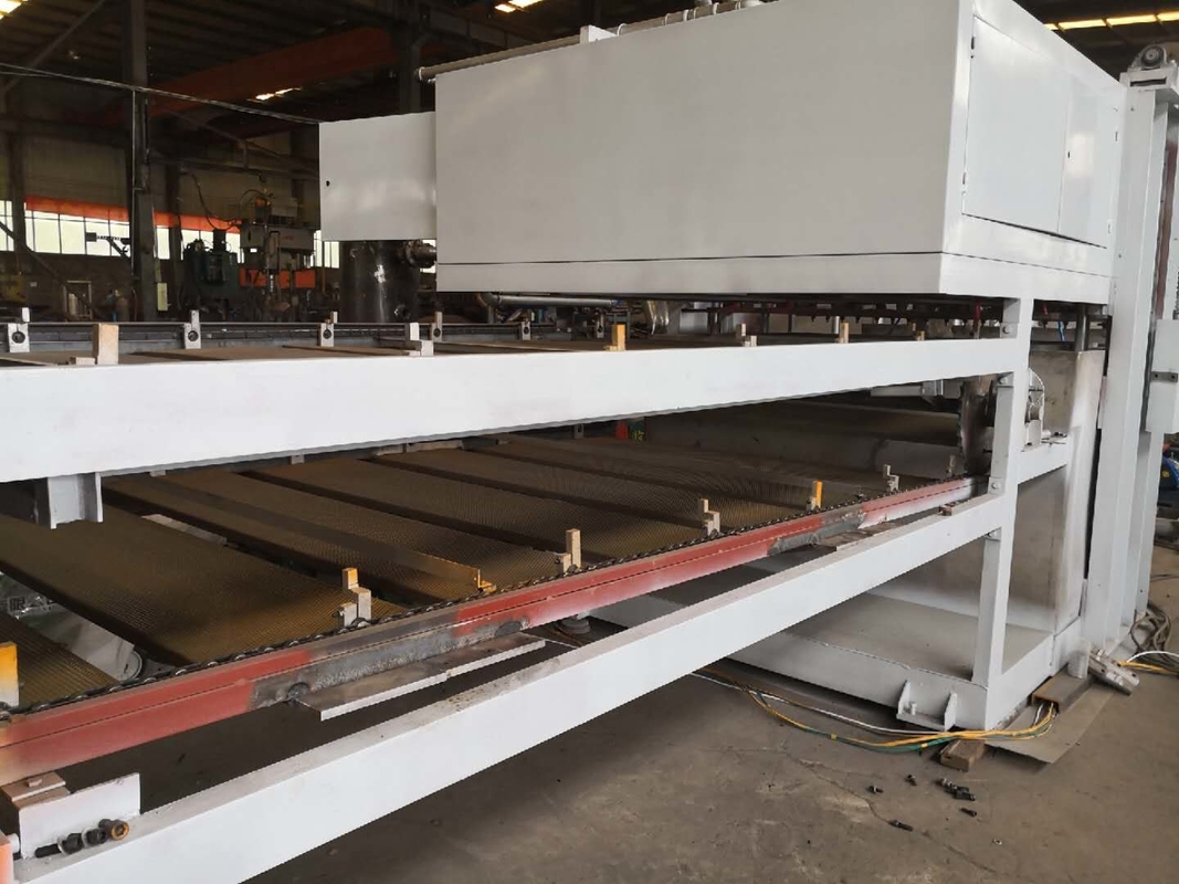 Máquina de bandejas de huevos de papel duradero Línea de producción de bandejas moldeadas de pulpa / Máquina moldeadora de bandejas de huevos