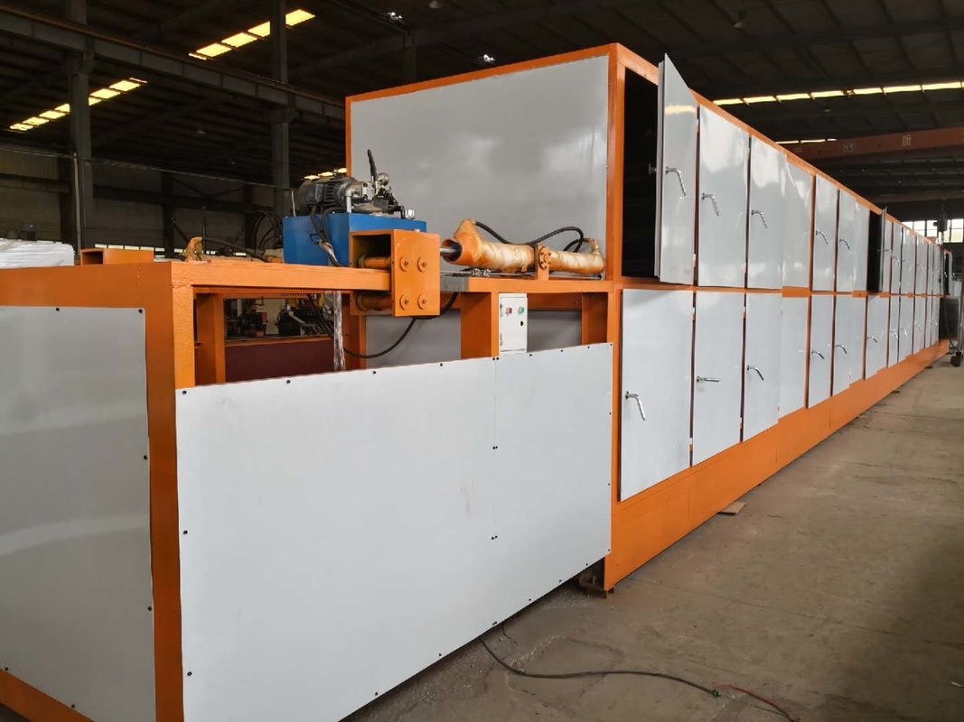 El papel usado automático lleno recicla la cadena de producción de la bandeja del huevo de la máquina de moldear de la pulpa