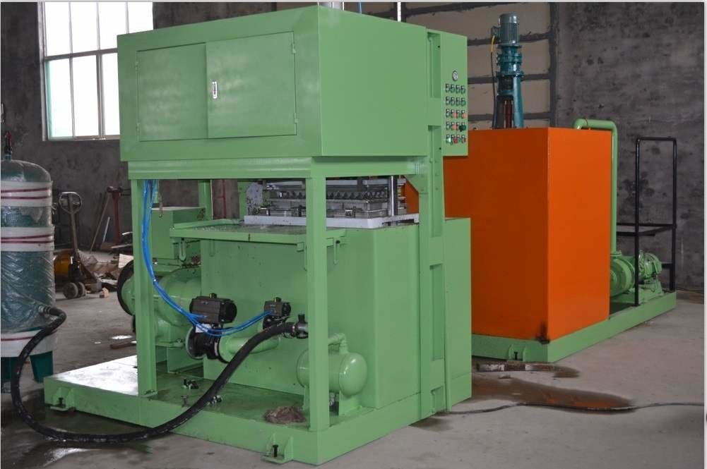 Máquina de moldeo de pulpa de papel de 20KW - 150KW, máquina para fabricar bandejas de huevos de tipo de procesamiento