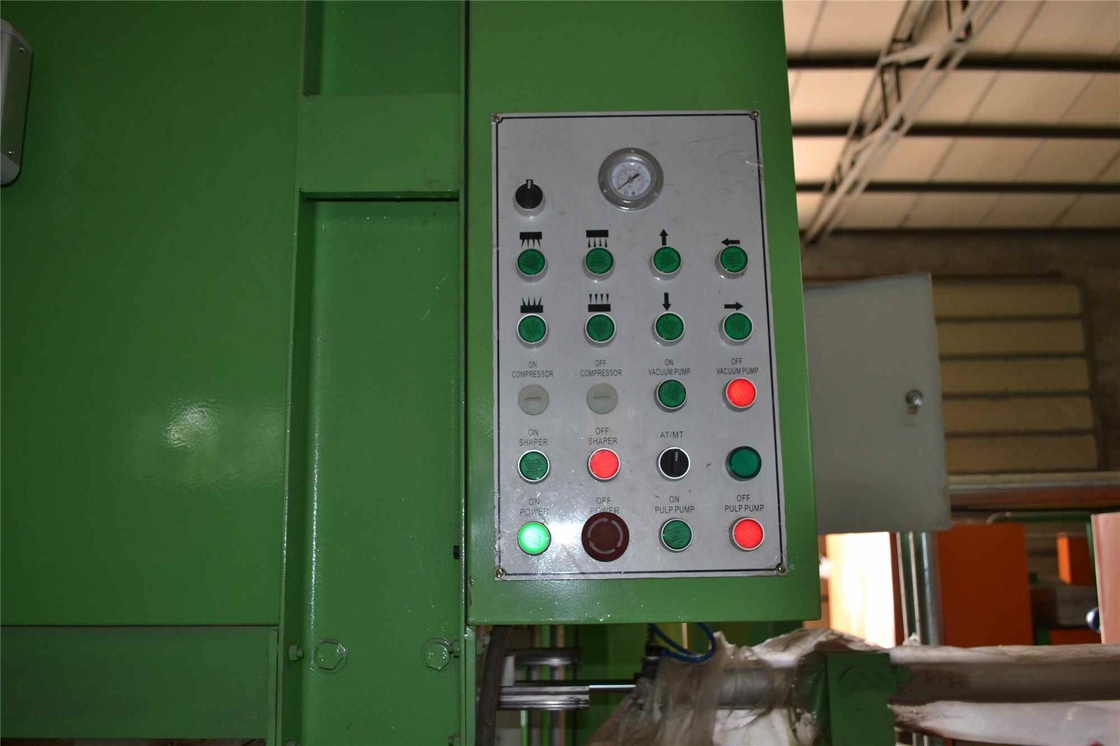 Intercambio del tipo huevo Tray Production Line, máquina de moldear 20kw-80kw de la celulosa