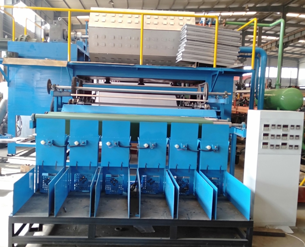 Máquina de fabricación de bandejas de huevo de papel personalizable Línea de producción de cartón de huevo para diferentes requisitos del cliente