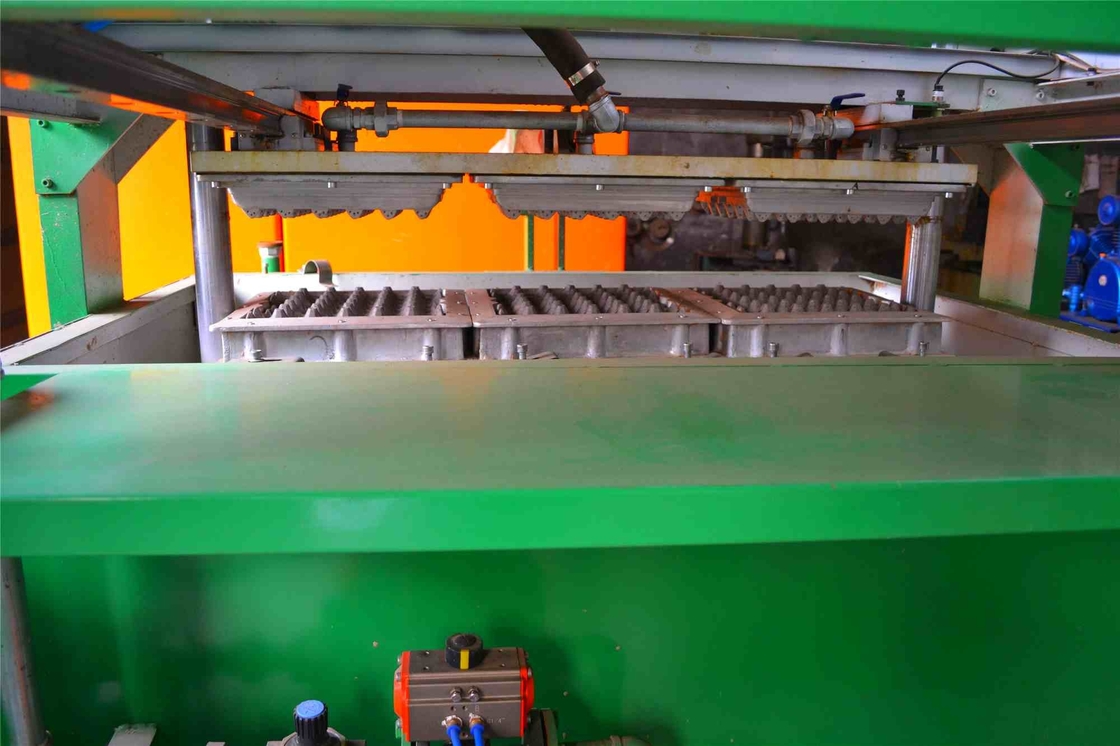 Máquina semiautomática para moldear la pasta de papel pequeña con sistema de pulpación controlado por ordenador por PLC