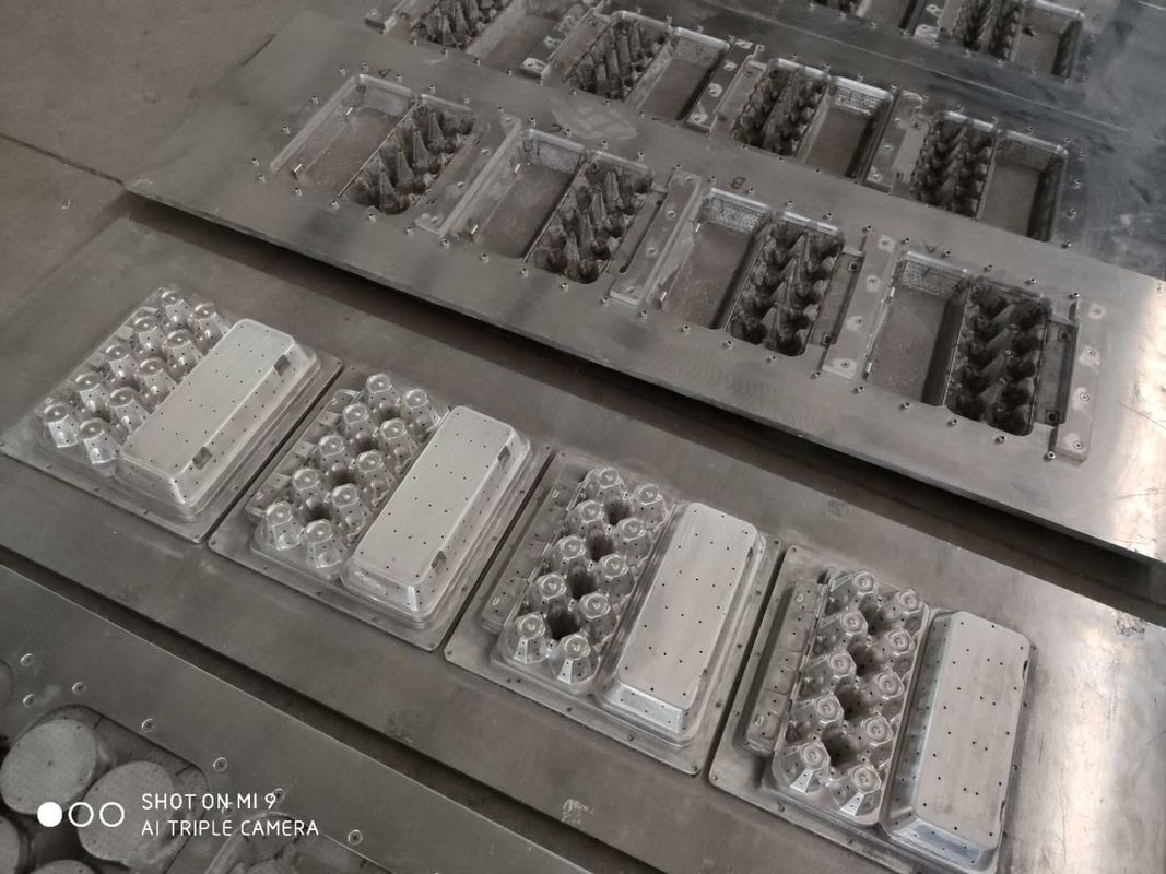 Molde de papel de la pulpa de la cavidad de la máquina 20 de la bandeja del huevo para los productos moldeados de la pulpa