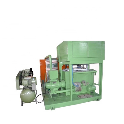 Máquina para fabricar bandejas de huevos pequeños de 7.5KW con cobre que forma moldes 7.5m*2.5m*2.2m