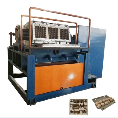 Máquina para hacer bandejas de huevos giratorias de 50 Hz con máquina de moldeo de pulpa de secador de ladrillo / metal