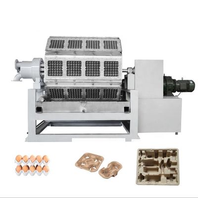 Máquina para fabricar bandejas de huevos de 4000 piezas/h, rápida y completamente automática, línea de producción de bandejas de huevos de papel para pequeñas empresas, idea robusta y ecológica para la fabricación de papel