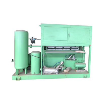 Máquina de producción de bandejas de huevos de pequeña capacidad para ahorro energético Máquina de producción de cartón Control PLC Tipo simple para la fabricación de productos de papel