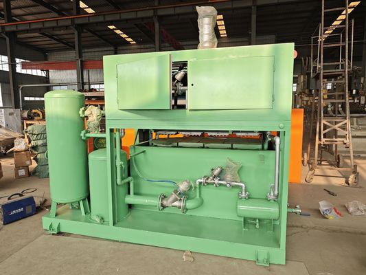 Máquina para fabricar cartones de huevos de papel de color verde con bajo consumo de energía, línea de producción de bandejas de huevos, máquina para bandejas de huevos