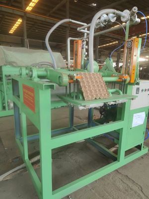 Máquina Empaquetadora de Hueveras Semiautomática / Equipamiento de Moldeo de Pulpa / Máquina para Idea de Pequeño Negocio