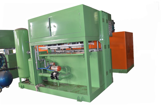 Huevo Tray Making Machine del moldeado 200KW de la pulpa del papel usado