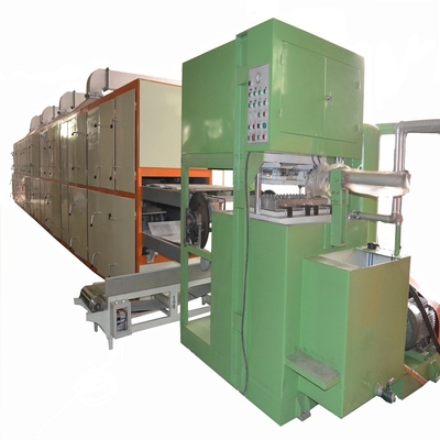 4 moldes reciclaron la máquina de moldear de la celulosa, cajón del huevo que hacía la máquina
