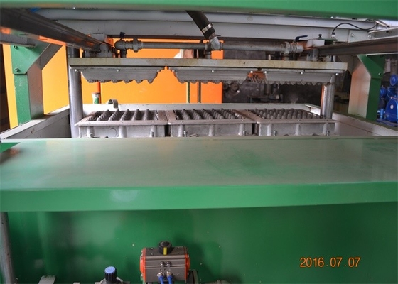 Consumo de energía baja amistoso de la máquina de la bandeja del huevo de la pulpa del papel usado de Eco