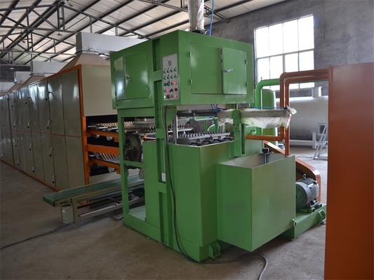 El papel usado recicla la máquina de papel usada de la bandeja del huevo/la cadena de producción automática de la bandeja del huevo de la celulosa