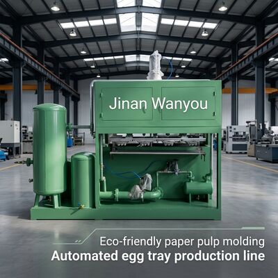 Molde de aluminio 45kw 1500pcs por hora máquina de bandeja de huevo bandeja de huevo línea de producción para hacer bandejas de huevo cajas de huevo zapatos bandejas bandejas de guardería PLC controlado
