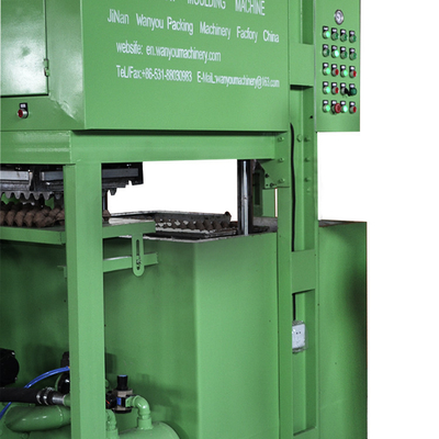 Máquina de fabricación de cartón del huevo del papel de color verde con el consumo de energía baja