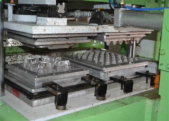 Bandeja del huevo del papel de alto rendimiento que hace la válvula de Alemania del control informático de máquina