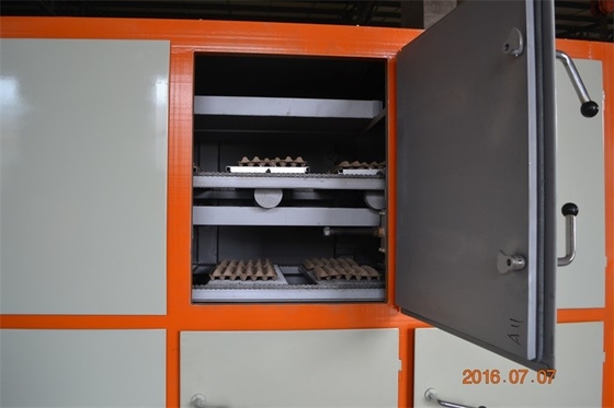 Bandeja del huevo del papel usado/máquina del cartón con la válvula de Alemania para Small Medium Company