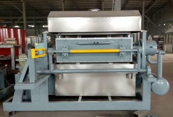 Tipo rotatorio máquina del control del PLC del cartón del huevo del fabricante del cartón del huevo con el huevo Tray Drying System