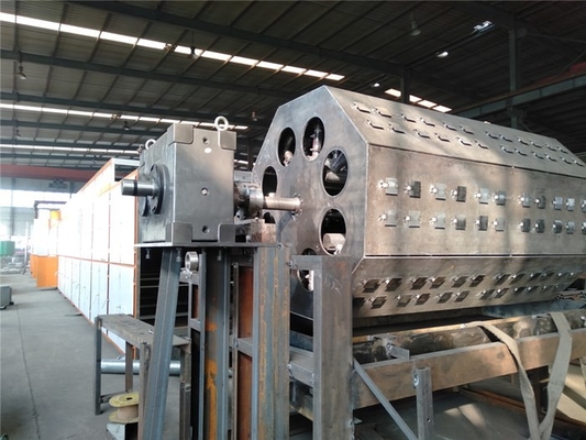 El auto durable recicla la máquina de papel de la bandeja del huevo con 6 capas del secador 6000pcs/H
