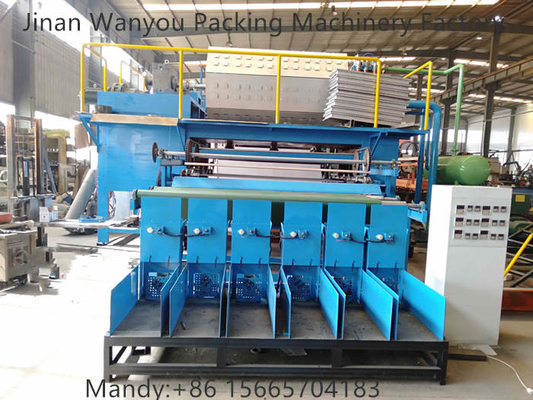 Huevo rotatorio Tray Making Machine del papel de pulpa de la máquina de Tray Machine Waste Paper Recycling del huevo