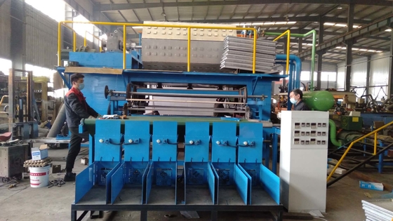 Certificación de papel disponible del CE de Tray Production Line With del huevo del cartón del huevo 6000pcs