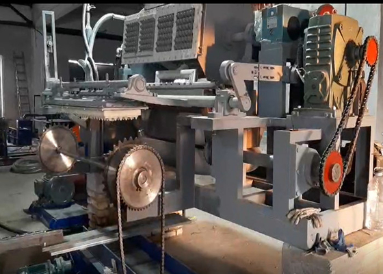 Reduzca la pequeña máquina automática de la bandeja a pulpa del huevo que moldea 200KW para el negocio casero