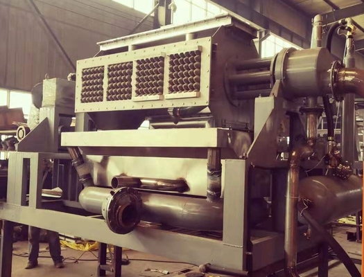 Tipo rotatorio máquina de fabricación de cartón del huevo de la bandeja de la fruta larga vida de la capacidad grande