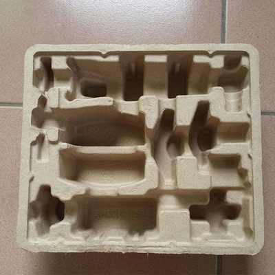 La celulosa biodegradable moldeó a Tray Packaging Machine interno 30 huevos