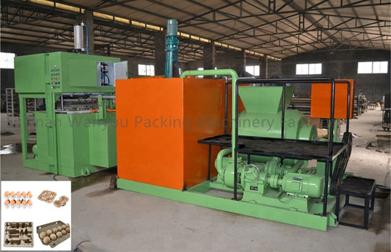 máquina de Tray Making Machine Egg Packaging del huevo del papel usado de la pulpa 350pcs/h