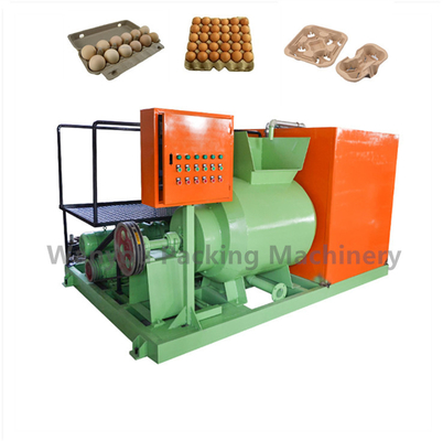 Máquina de moldear reciclable del pequeño de la pulpa del papel usado papel de Tray Machine Home Egg Tray